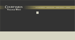 Desktop Screenshot of courtyardswest.com
